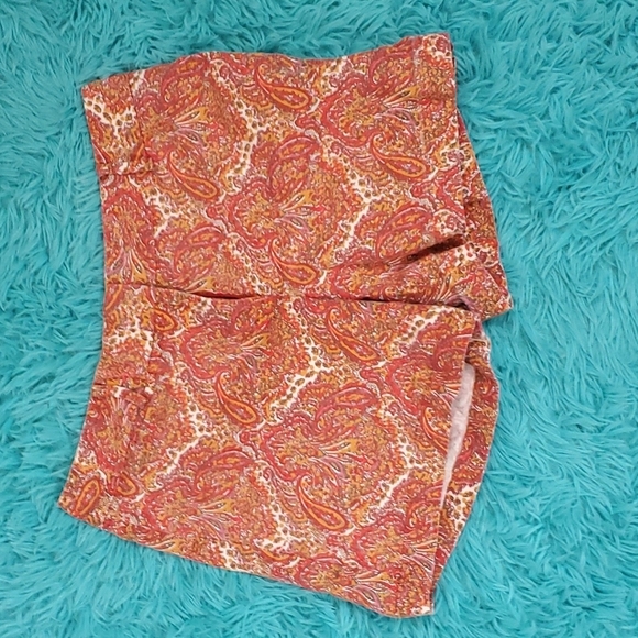 Talbots Pants - Talbots Paisley Shorts